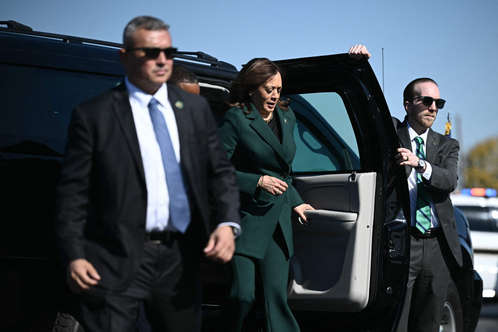 Trump sløjfer Secret Service-beskyttelse af Kamala Harris