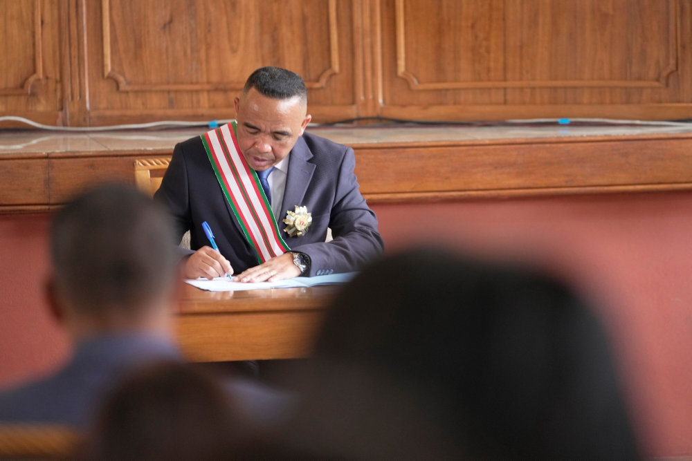 Militærleder i Madagaskar tages i ed som præsident