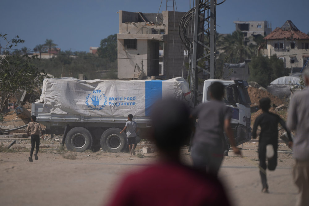 FN: 560 ton mad er kommet ind i Gaza dagligt siden våbenhvile