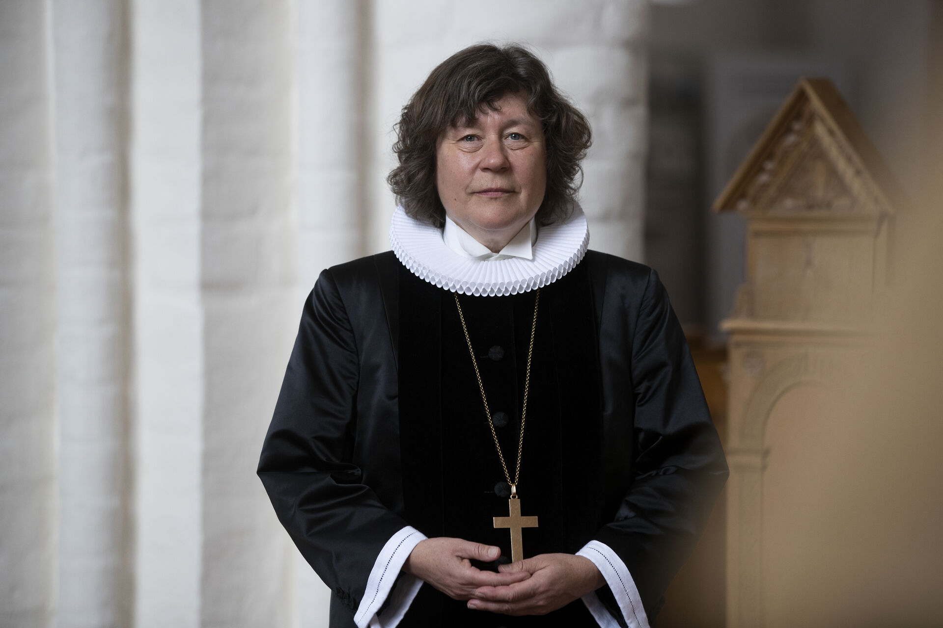 Marianne Christiansen vidste ikke, at hendes far skulle være biskop i Aalborg, før hun hørte det i radioen