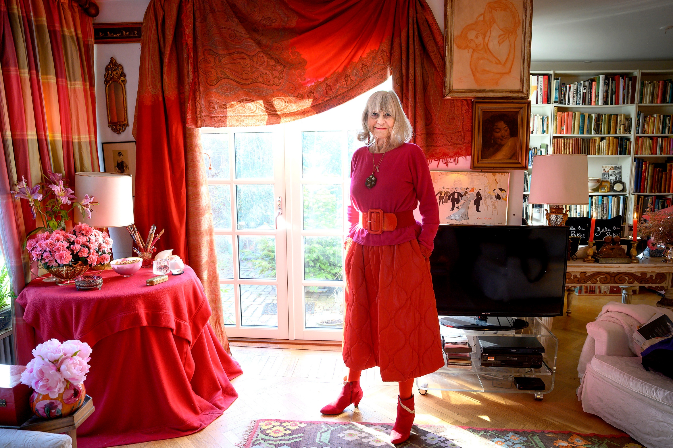 Lotte Tegner Freddie er 91 år og fortsat i gang med at live op i foretagendet. ”Man skal ikke finde sig i noget”