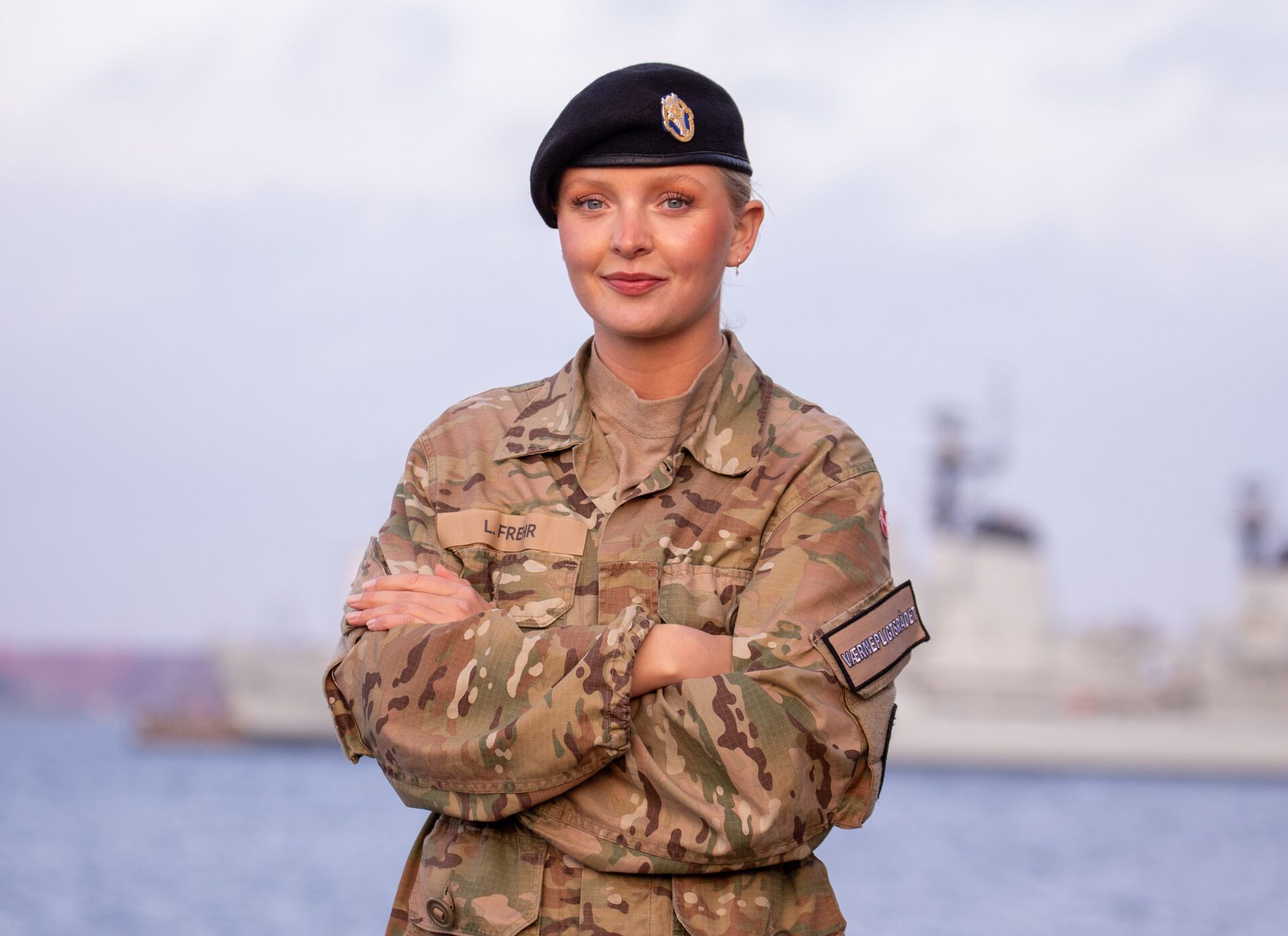 Prinsesse Isabella skal i trøjen: ”Hun er med til at vise, at værnepligt for alle”