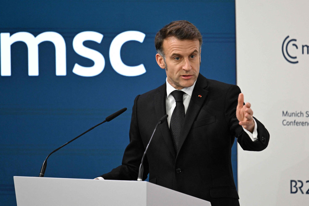 Macron: Europa skal blive en geopolitisk magt