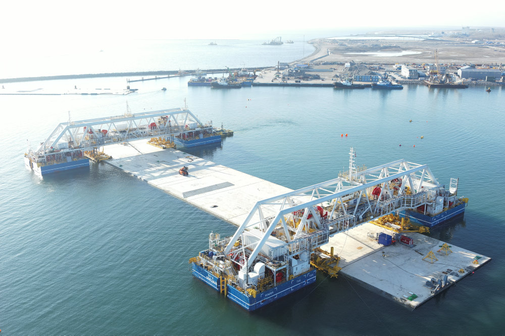 Første del af 18 kilometer lang Femern-tunnel nedsænkes i foråret