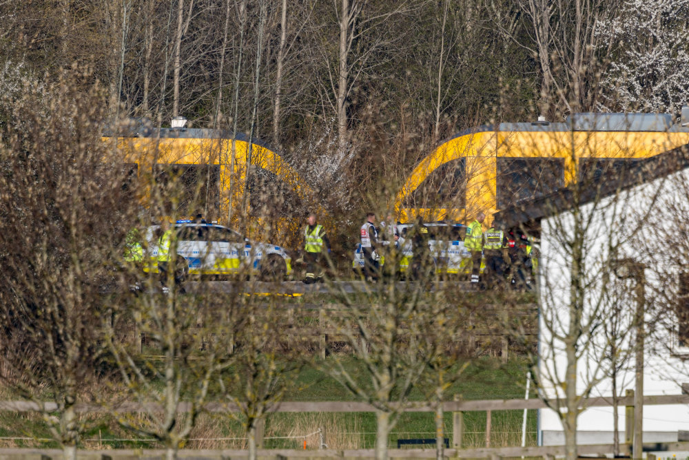 Større togulykke i Kagerup - melding om personskade