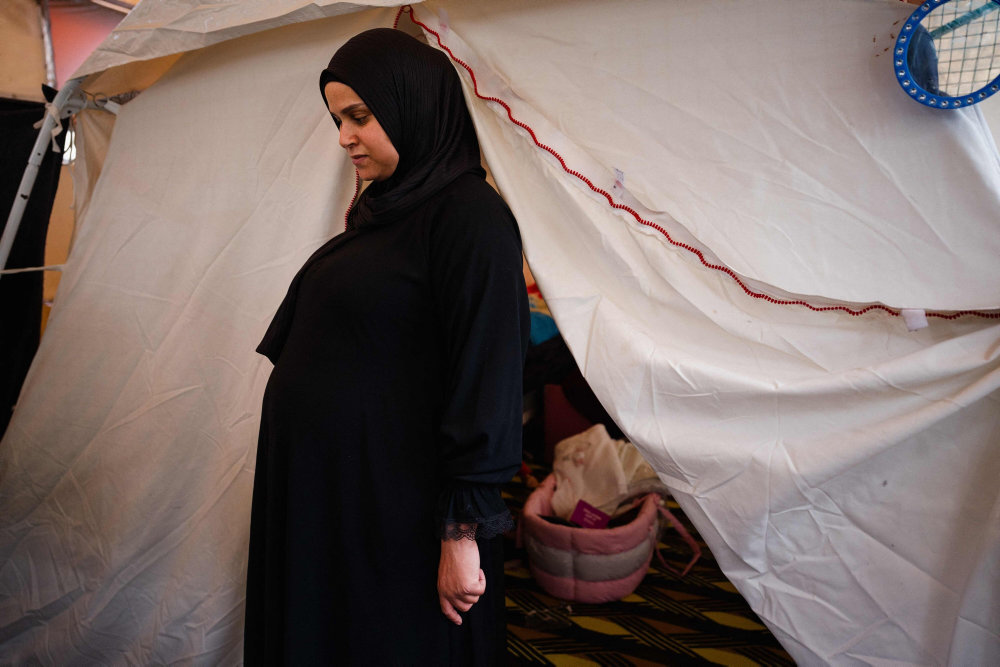 Gravide libanesere på flugt fra krigen frygter for deres ufødte børn