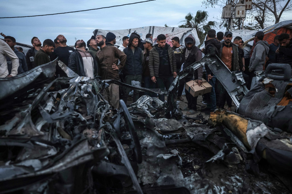 Palæstinensere går til valg for første gang siden Gaza-krig