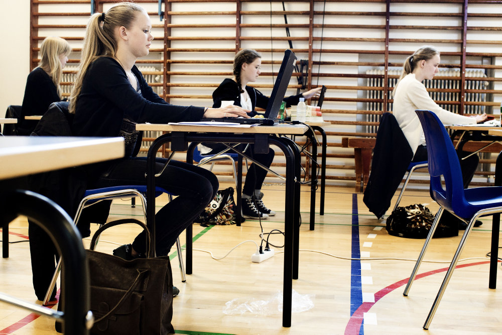 Efter it-nedbrud arrangeres ekstraordinære omprøver i folkeskolen