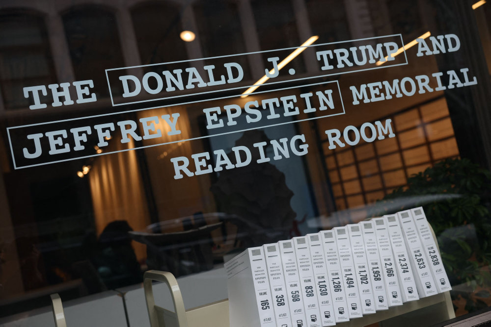 Millioner af Epstein-dokumenter udstilles midlertidigt i New York