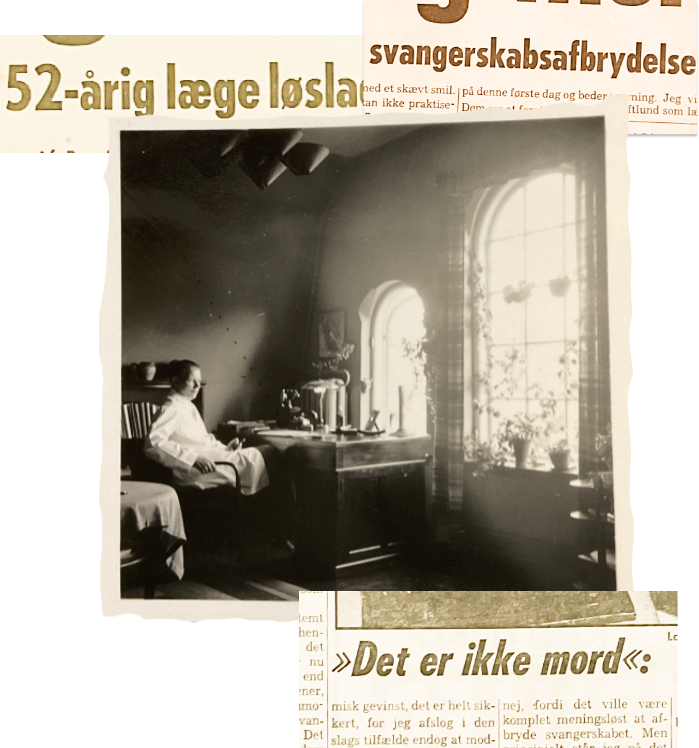Mogens Holst Knudsen sidder og kigger ud af vinduet