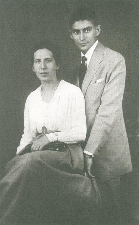 1917. Franz Kafka og Felice Bauer er sammen igen. – Foto fra bogen ""Kafka. Bilder aus seinem Leben"".