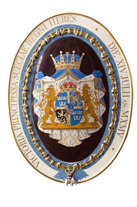 Kronprinsesse Victorias skjold. – Foto: Leif Tuxen.