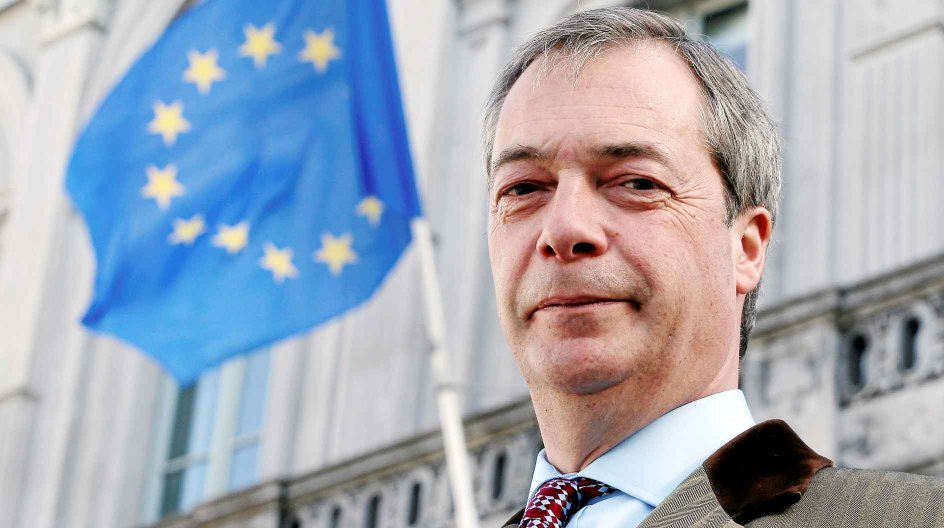 Storbritanniens førende EU-skeptiker, Nigel Farage fra partiet UKIP, står som talsmand for den nationalt sindede, regulerings-fjendtlige bølge, som præger europæiske borgerlige partier. 