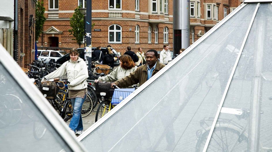 Amagerbro Metrostation, Skånegade, København S. 