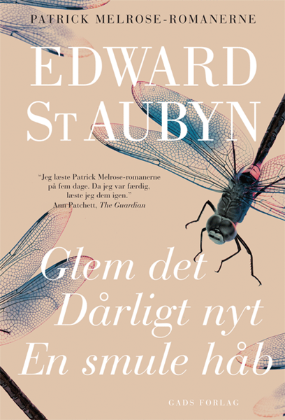 Edward St Aubyn: Glem det - dårligt nyt - En smule håb. Patrick Melroseromanerne 1-3. Oversat af Camilla Christensen. 451 sider. 299,95 kroner. Gads Forlag. Udkommer i dag.