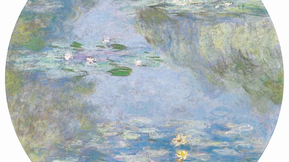Claude Monets ”Akander”, 1908, som kan ses på udstillingen.