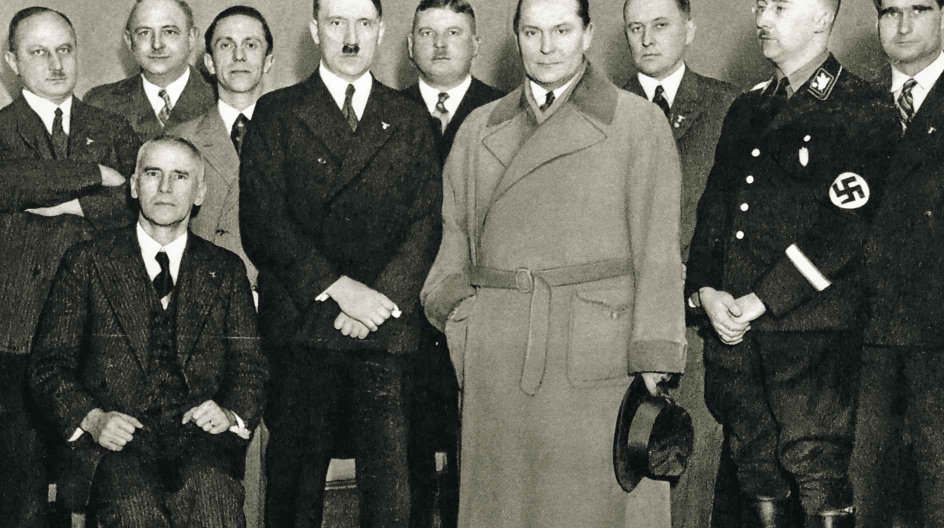 Nogle af de nazister, der blev dømt ved Nürnbergprocessen. Se flere billeder i bunden af artiklen.