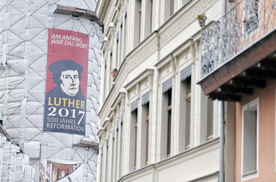 ”Lutherstadt Wittenberg” kalder man byen Wittenberg, hvor Luther tilbragte størstedelen af sit liv, og hvor 500-årsjubilæet selvfølgelig også fejres.