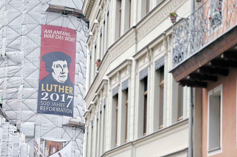 ”Lutherstadt Wittenberg” kalder man byen Wittenberg, hvor Luther tilbragte størstedelen af sit liv, og hvor 500-årsjubilæet selvfølgelig også fejres. 