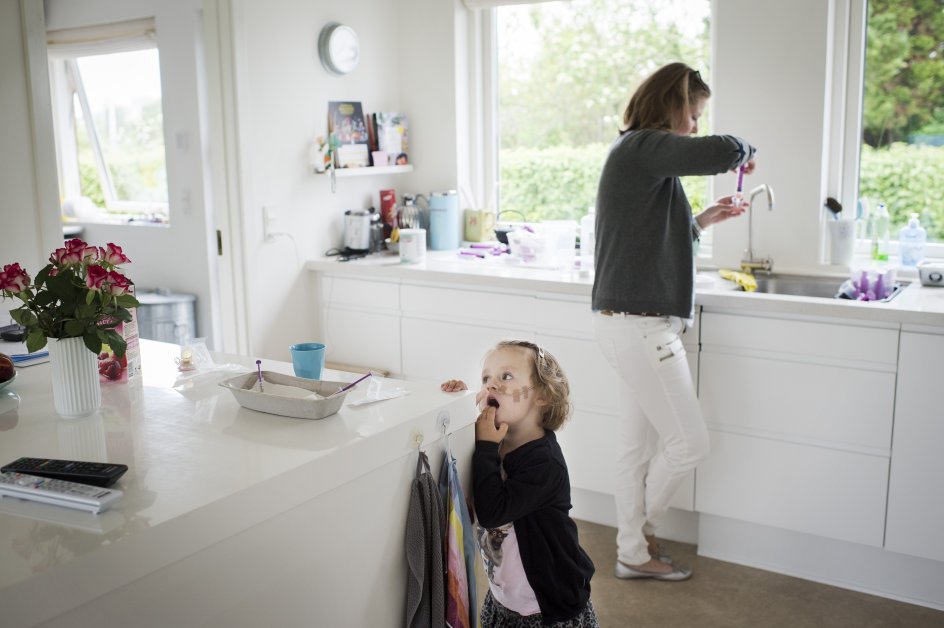 "Jeg har ikke haft en pause i to år, jeg har ikke været i venindesommerhus i to år... og jeg mangler stadig at give hjertemagnylen, der skulle være givet klokken 11, og vi har heller ikke mere sondemad."