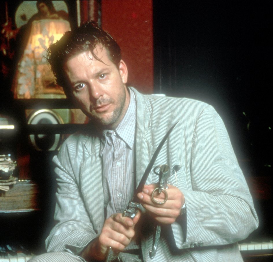 Mickey Rourke i rollen som Harry Angel i Alan Parkers gyser-film ”Angel Heart”, der for Vincent Hendricks blev en bjergtagende oplevelse, da han så den første gang som 18-årig. 