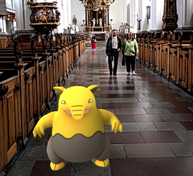 Også i Trinitatis Kirke er der gevinst.