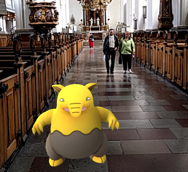 Også i Trinitatis Kirke er der gevinst. 