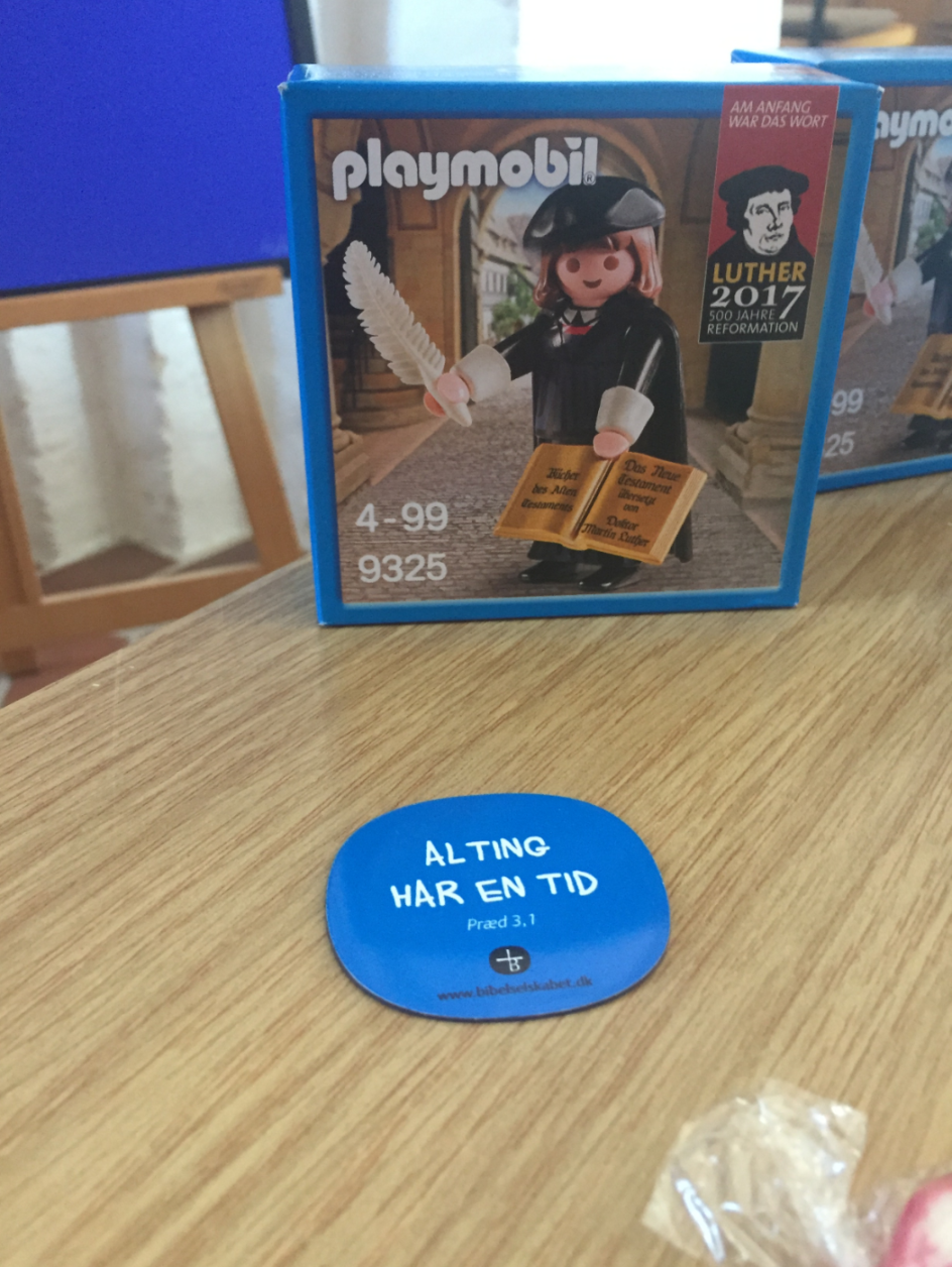 Luther i playmobil-udgave.