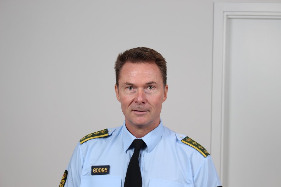 Martin Løye, politikommissær i Østjyllands Politi.