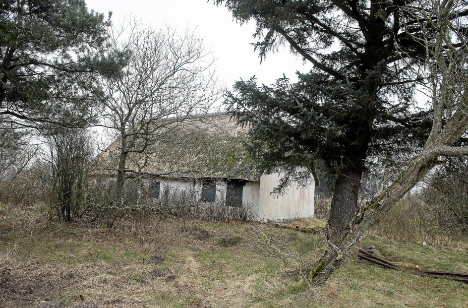 Børsmose Kirke som ligger midt i det millitære øvelses område ved Oksbøl redag den 9. februar 2018. Bestilt opgave for kristelig Dagblad