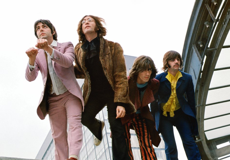 Paul McCartney, John Lennon, George Harrison og Ringo Starr fotograferet i 1968.