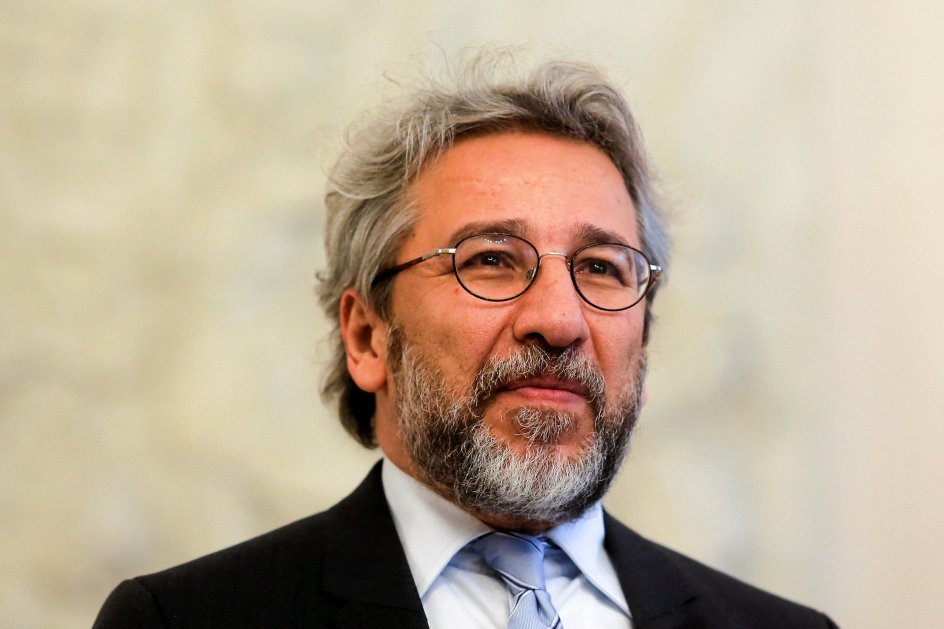 Can Dündar er tidligere chefredaktør for dagbladet Cumhuriyet.