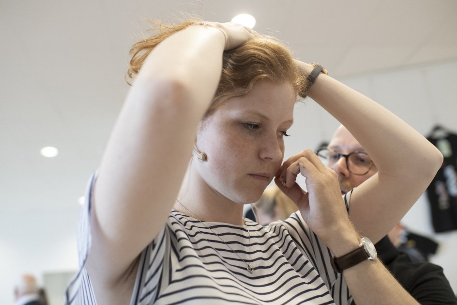 Isabella Arendt Kristeligt Dagblad følger Isabella Arendt en dag i Aarhus. Kristendemokraterne. Valgkamp.