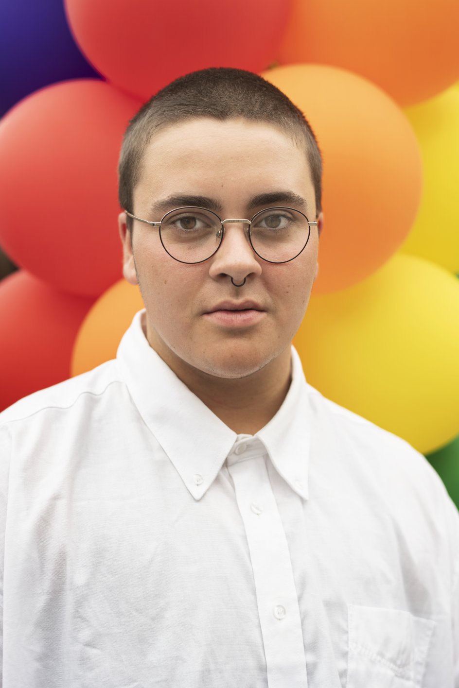 Charlie Hanghøj viste allerede som fireårig tegn på, at han var transkønnet. I dag er han 19 år og er lige startet i 3.g på Sankt Annæ Gymnasium i København. – Fotos: Julie Meldhede Kristensen