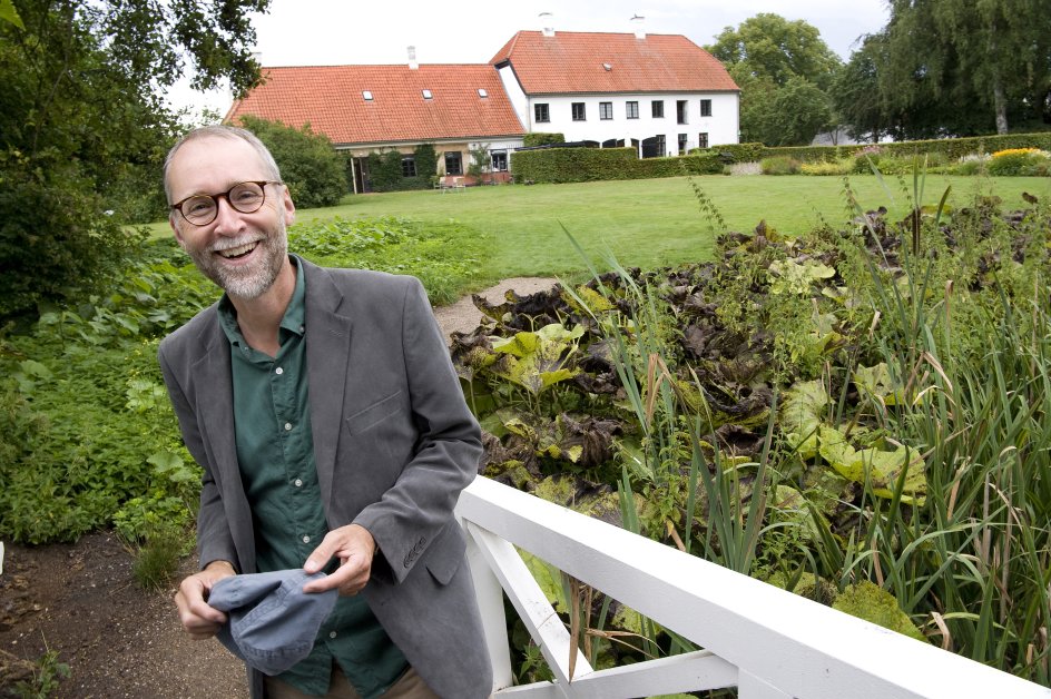 Tom Buk-Swienty ved Rungstedlund.