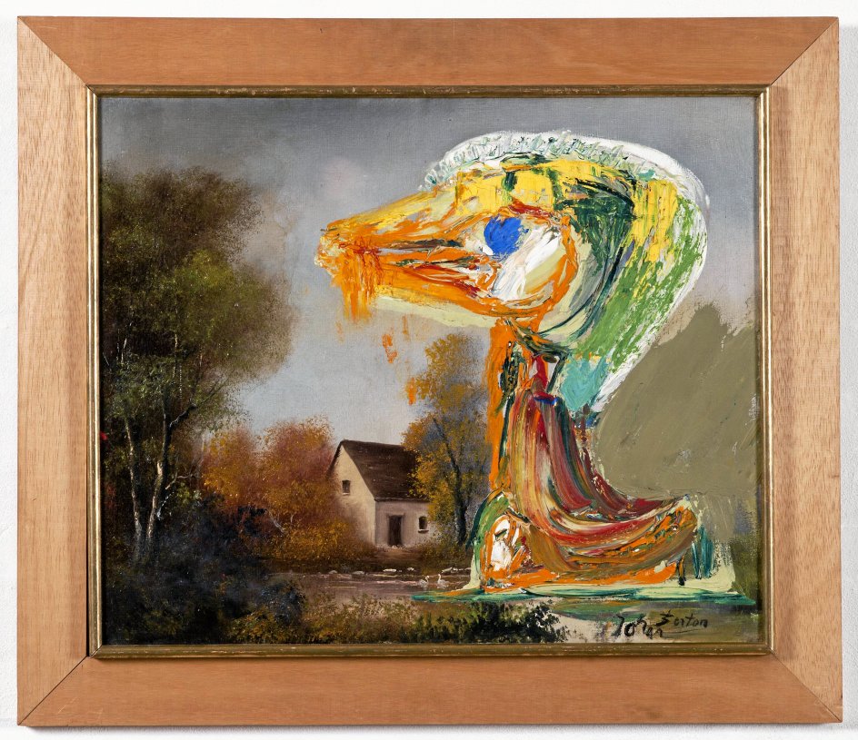 Asger Jorns ”Den foruroligende ælling” fra 1959. – 