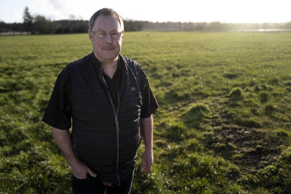 Hans-Heinrich Petersen, kaldet Heini, midt i oldefaderens nybyggerdrøm. – Foto: Mikkel Møller Jørgensen