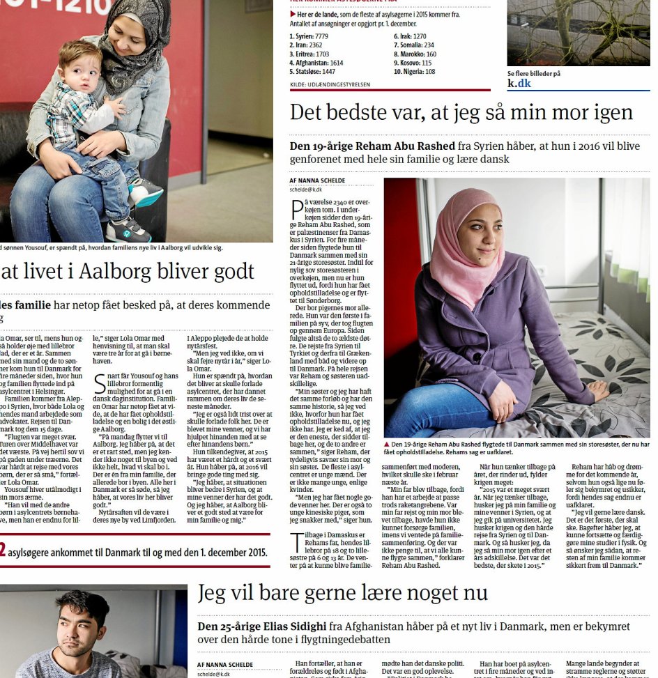 Kristeligt Dagblad mødte i december 2015 Reham Abu Rashed i asylcenteret.