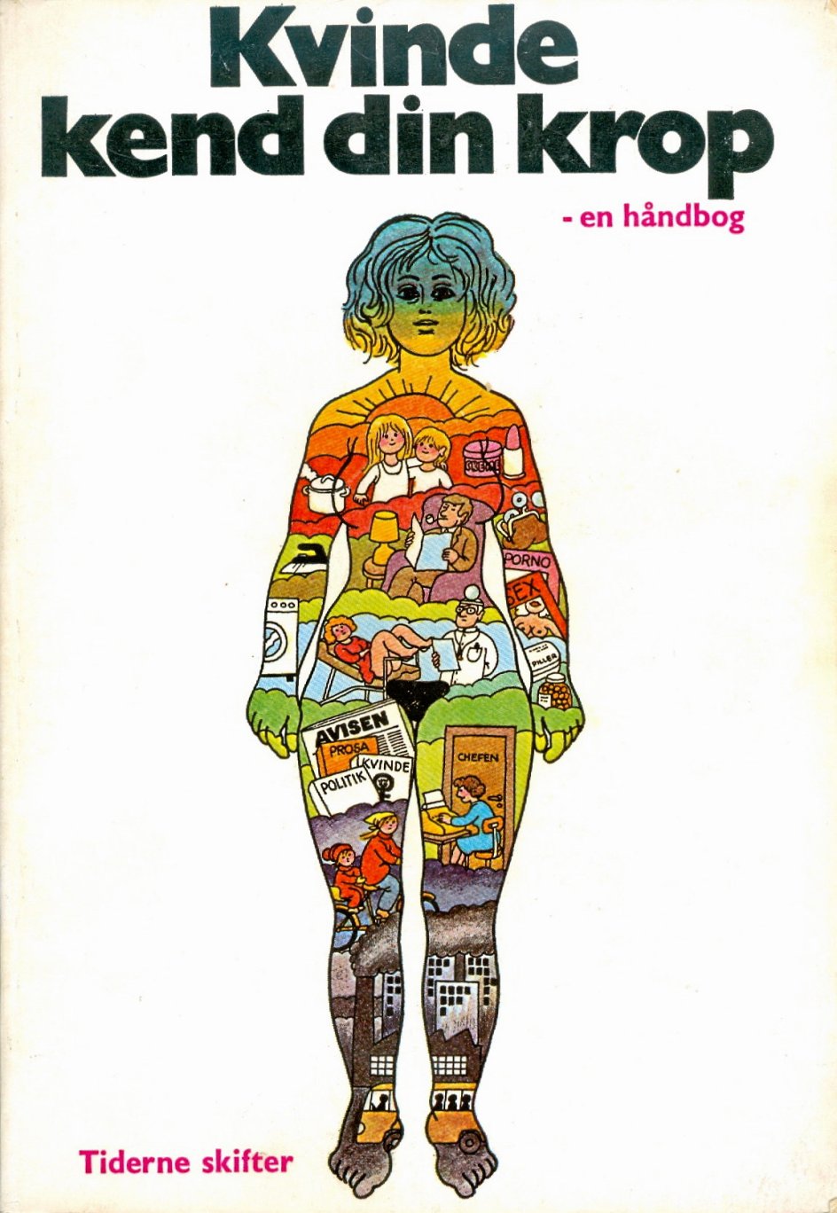 ”Kvinde kend din krop” fra 1975 var en håndbog med det formål at give kvinder viden om deres krop – og på den måde modvirke kvindeundertrykkelse i samfundet. Her er kvinder til en kvindefestival i samtiden. – Foto: Sonja Iskov/BAM/Ritzau Scanpix.