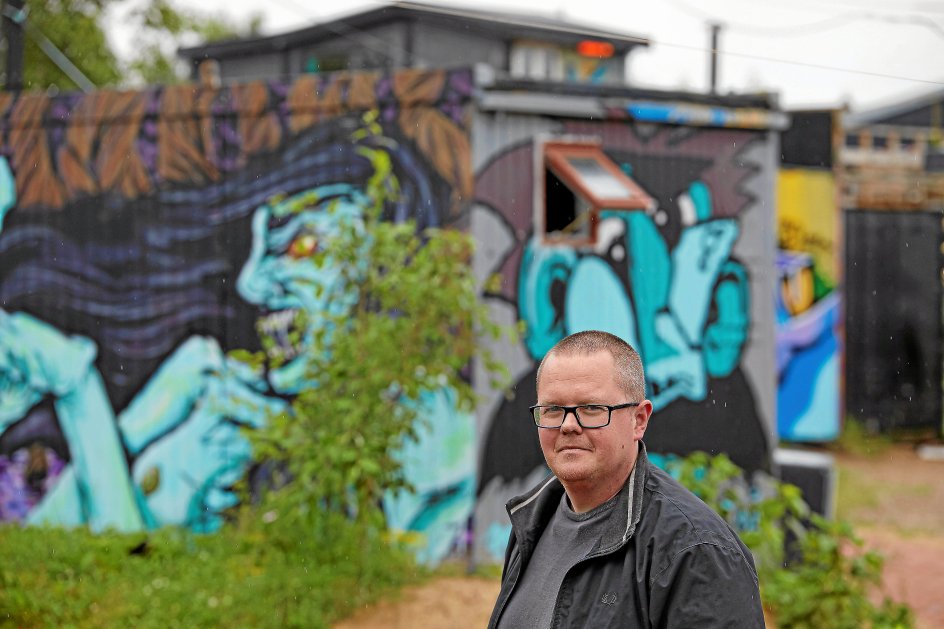 David Holt Olsen er museumsinspektør for Industrimuseet i Horsens. – Foto: Lars Aarø/Fokus.