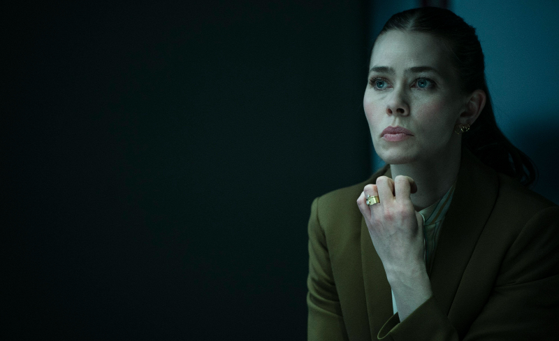 Birgitte Hjort Sørensen spiller journalisten Katrine Fønsmark i serien Borgen.