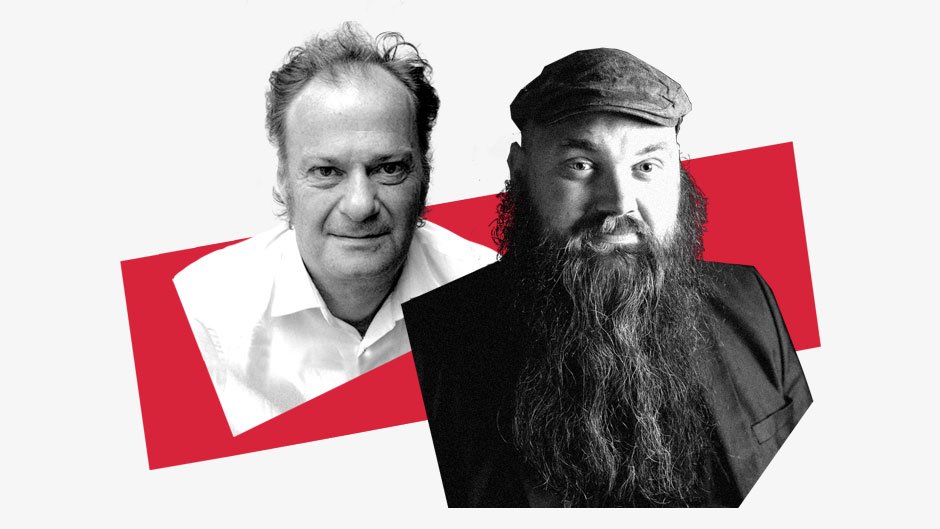 I denne uges afsnit af "Liv & Sjæl - Det gode liv" spiser Daniels Øhrstrøm (th.) smørrebrød med forfatter Knud Romer og taler blandt andet om, hvad man ikke skal gøre, hvis man vil have et godt liv.