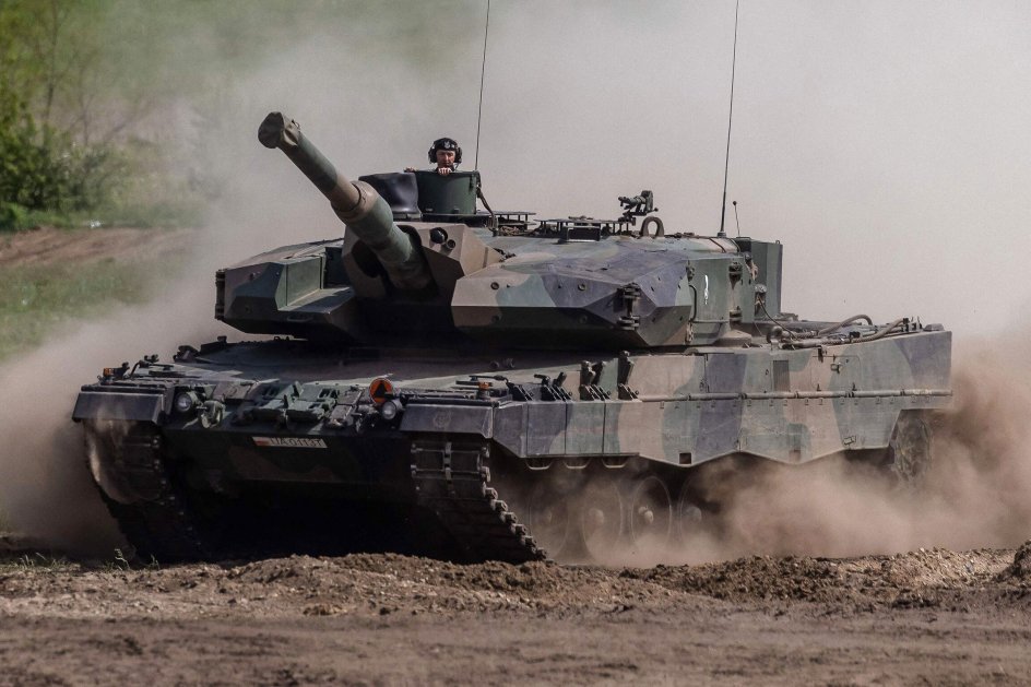 De tonstunge Leopard 2-kampvogne er eftertragtede i Ukraine. 