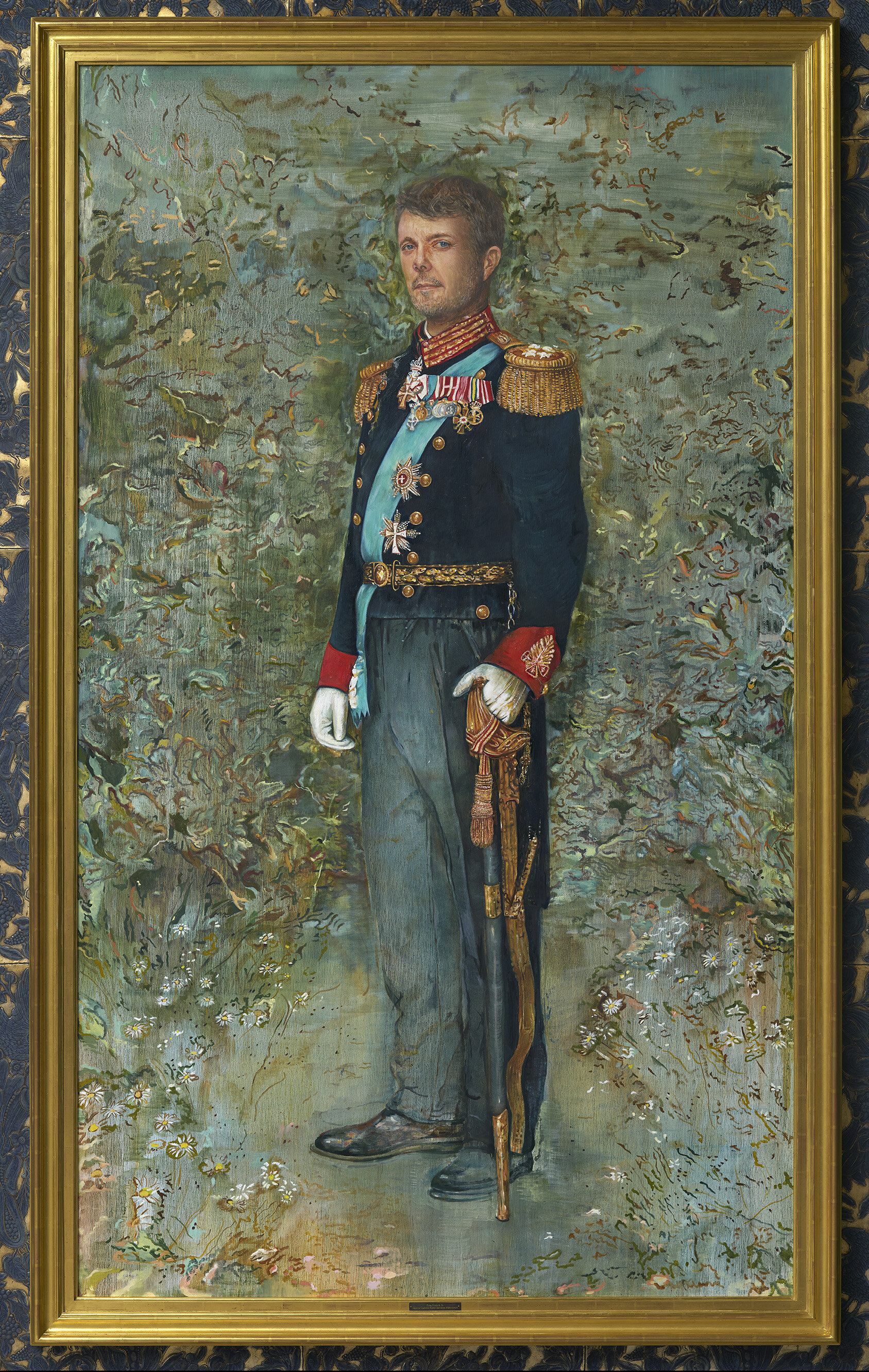 David Raben Billedkunstner Cathrine Raben Davidsen har malet det første officielle ...