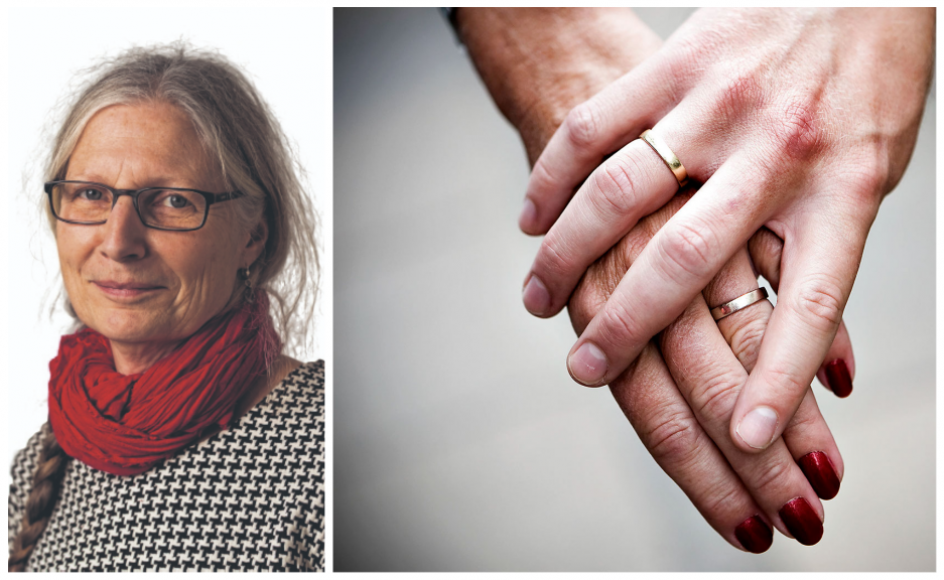 "Det er det min bryllupstale skal handle om: den store betydning, det har at have et dejligt menneske tæt i sit liv, som man har delt så megen sorg og glæde med."- Foto: Rune Evensen/Ritzau Scanpix