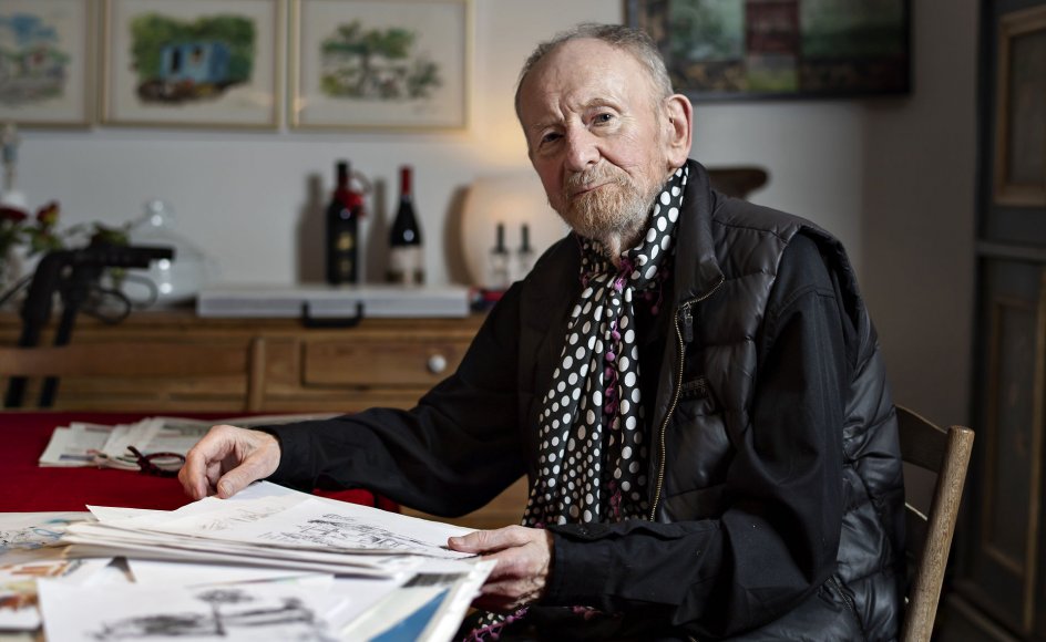 Bladtegneren Kurt Westergaard fik vendt op og ned på sit liv, da han i 2005 på blot en time tegnede profeten Muhammed med en bombe i turbanen, og han endte med at tilbringe sit otium sammen med livvagter.