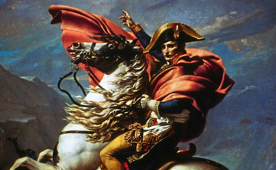 Mellem en og to millioner europæiske soldater døde som følge af Napoleon Bonapartes forsøg på at erobre magten i Europa, men det forhindrede ikke skønånder som Lord Byron, Goethe og Victor Hugo i at løfte ham op på en piedestal. – Foto: Ritzau Scanpix.