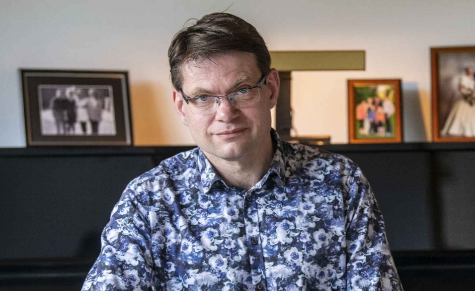 Bjarne Christensen skiftede fra en bank til et missionsselskab, da han begyndte at tænke nyt om at samle penge sammen. – Foto: Jens Bach.