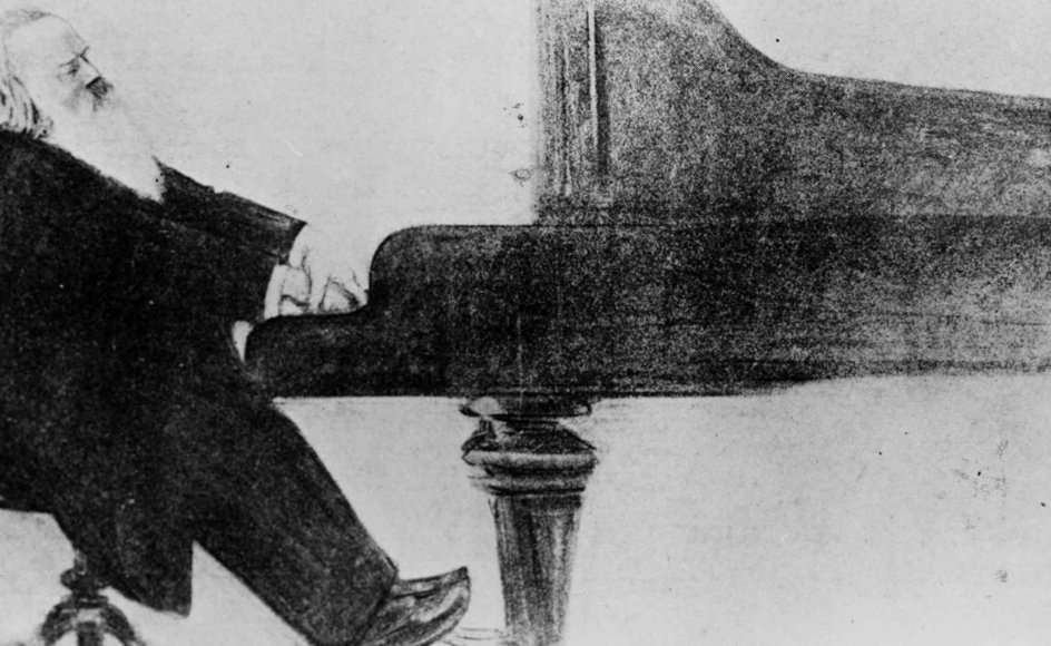 Brahms blev den største oplevelse på en aften, hvor anmelderen opdagede, hvor meget han havde savnet at opleve DR Symfoniorkestret folde sig ud. Her ses den tyske komponist selv ved klaveret omkring år 1890.