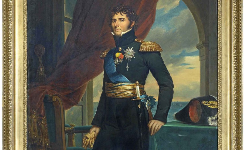Den svenske konge Karl Johan den 14. hed oprindeligt Jean-Baptiste Berna-dotte og var fransk feltmarskal under Napoleon. Han blev kronprins i 1810. I den forbindelse blev den populære hofmaler François Gérard sat til at portrættere ham. Værket blev færdiggjort året efter. i 1818 blev Jean-Baptiste Berna-dotte så konge. Maleriet er i det svenske kongehus’ samling.